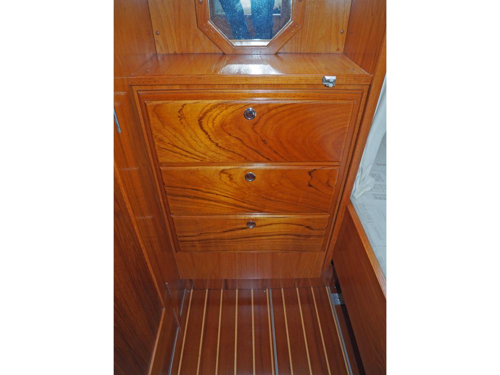 Achterkajuit, Accommodatie